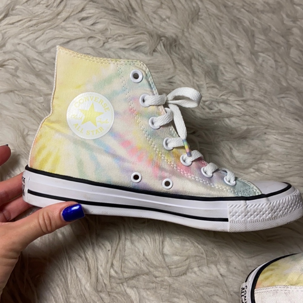 Converse All Star High Tops Tie Dye Size 6